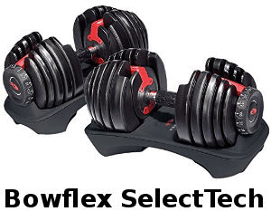 Bowflex SelectTech Adjustable Dumbbells